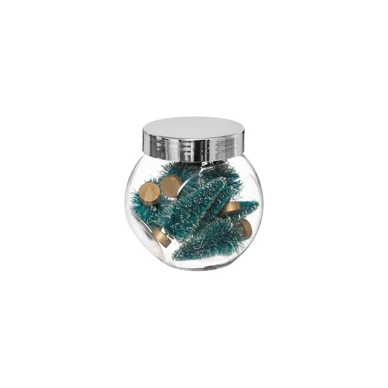 BOCAL MINI SAPIN 5CM VERT ENNEIGE X8 PIECES