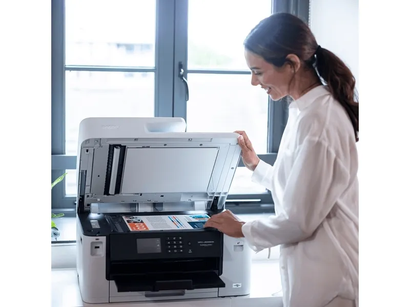 Brother MFC-J5340DW - Multifunktionsprinter - farve - blækprinter - A3 (medie) - op til 25 spm (kopiering) - op til 28 spm (udskriver) - 250 ark - 14.4 Kbps - USB 2.0, LAN, Wi-Fi(n), USB vært