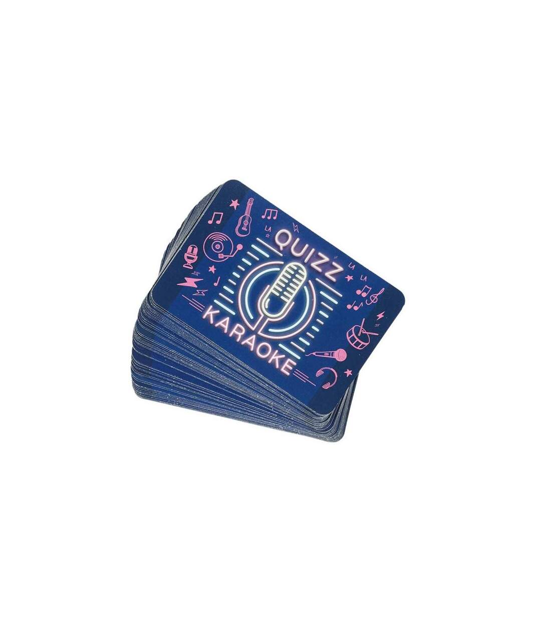 Paris Prix - Jeu De 60 Cartes quizz Karaoké 9cm Bleu