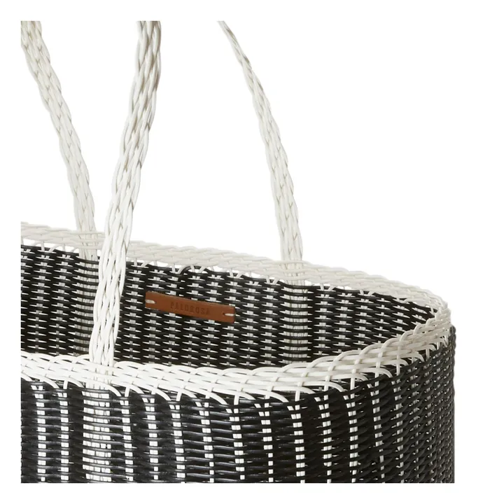 Palorosa Panier Bicolore L | Noir