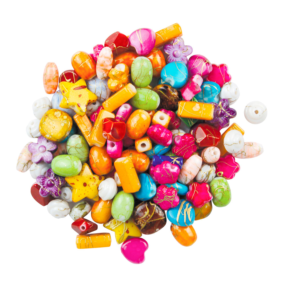 Sachet de perles acryliques opaques 40g