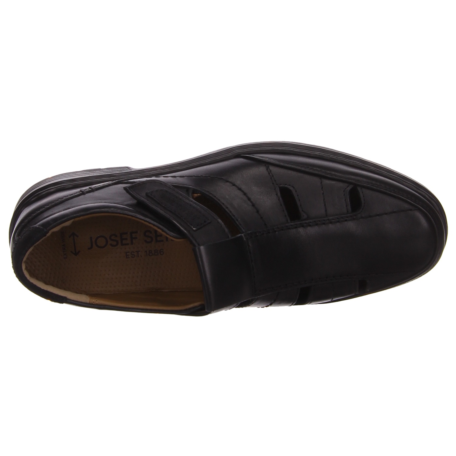Josef Seibel Halbschuh schwarz schwarz