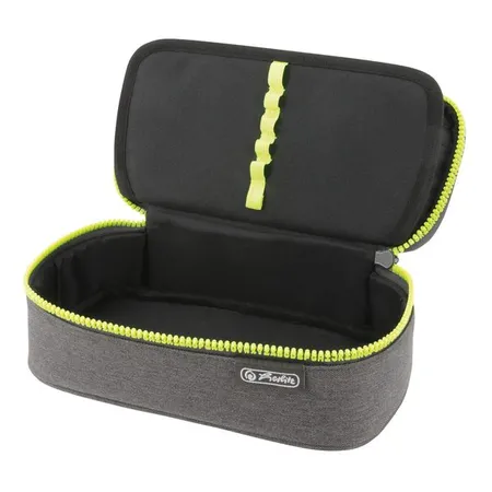 Herlitz beatBox ABC Weiches Federmäppchen Polyester Grau, Gelb