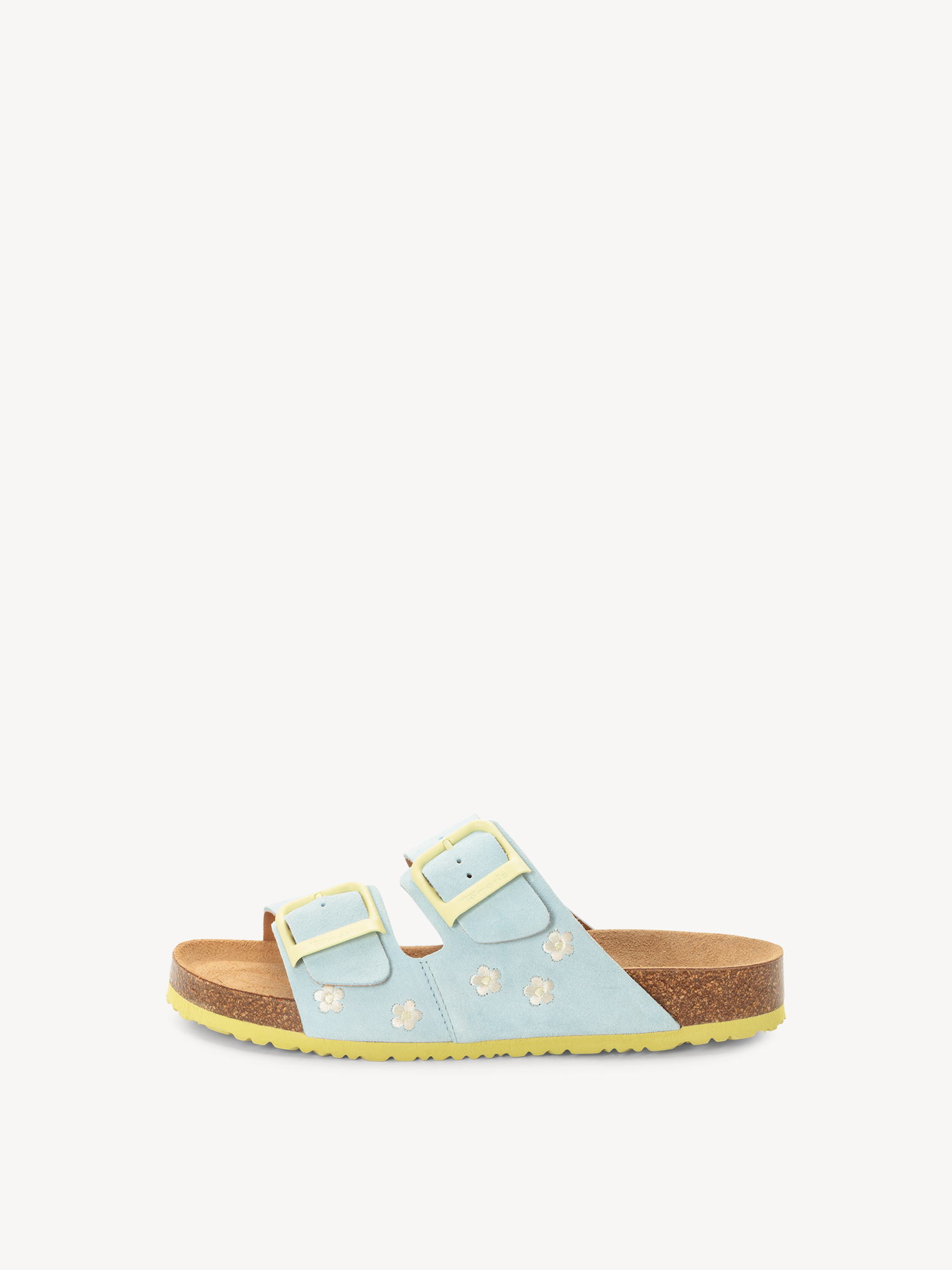 Leren Slipper - blauw