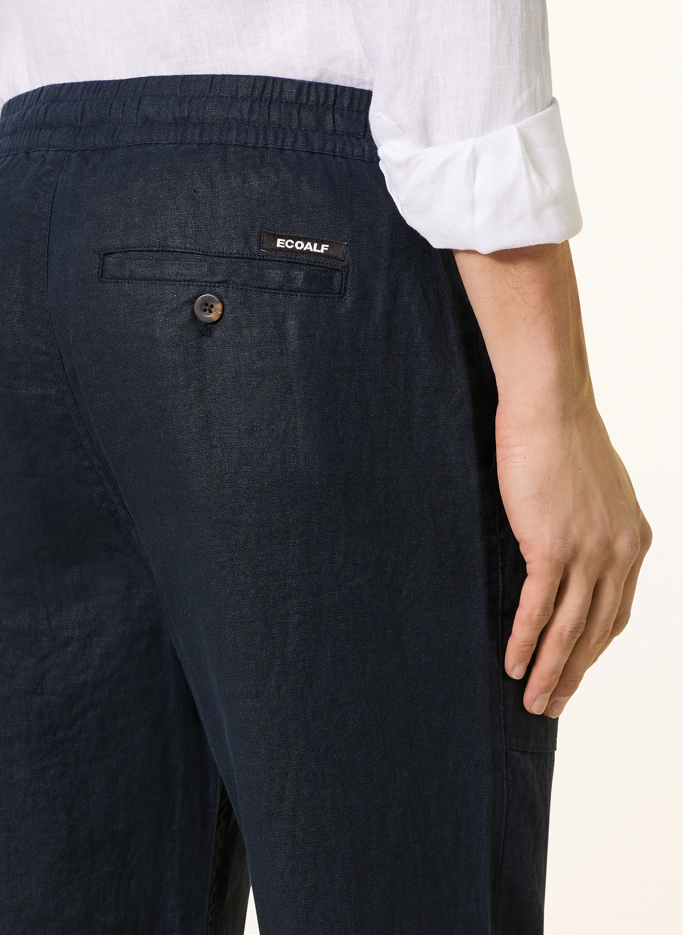 ECOALF Leinenhose ETHIC im Jogging-Stil Slim Fit