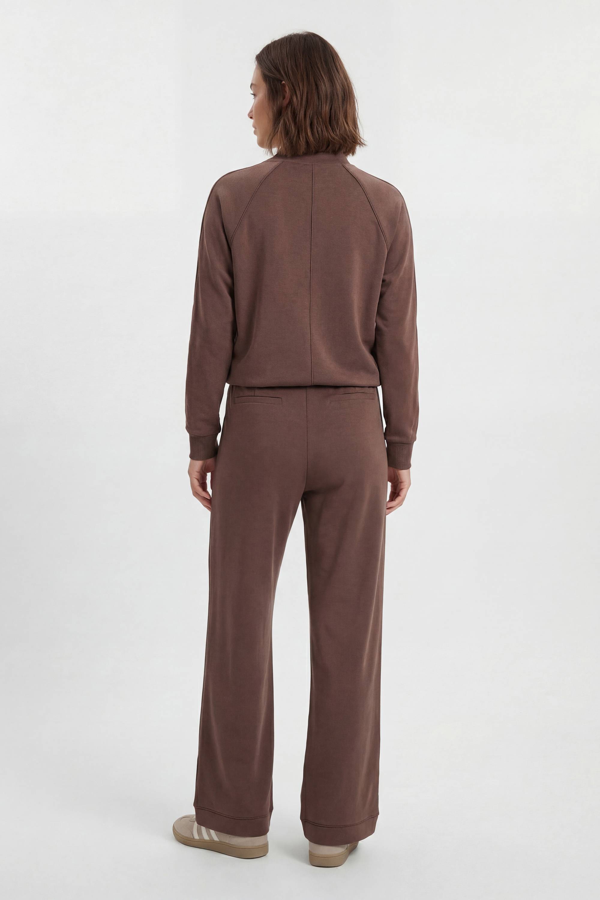 KarenMillen Jogger Petite Taille Jambe Large Luxe Premium