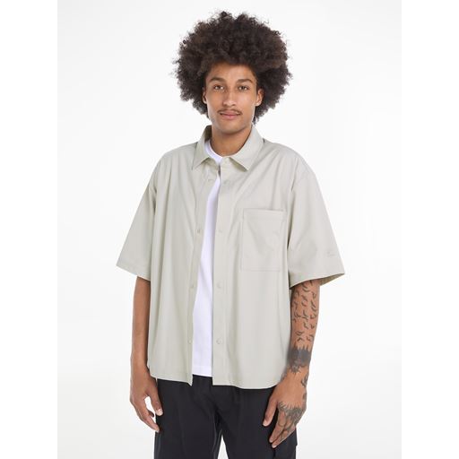 Calvin Klein Jeans Kortærmet Skjorte, Lunar Rock, L
