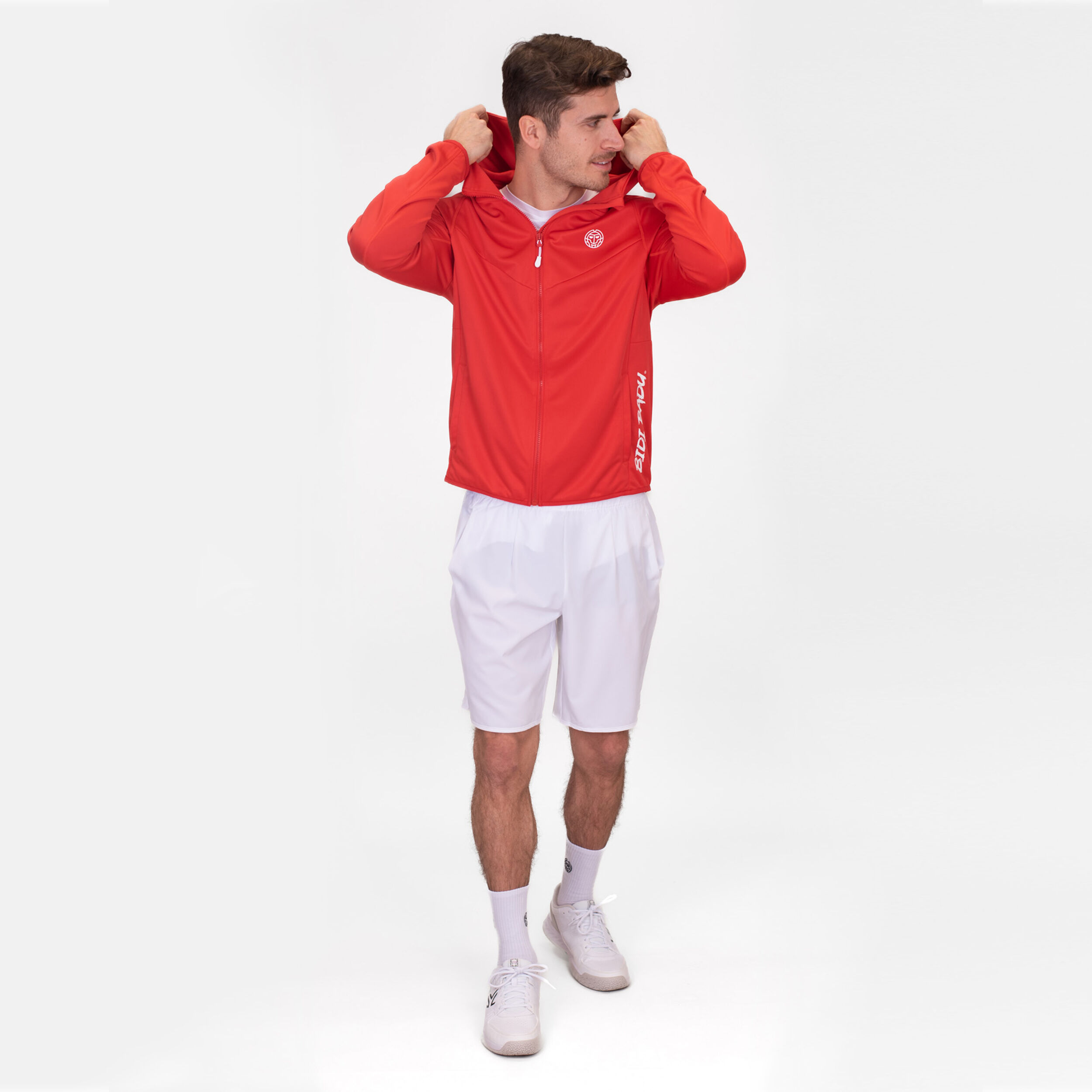 BIDI BADU Crew 9in Shorts Hommes - Blanc