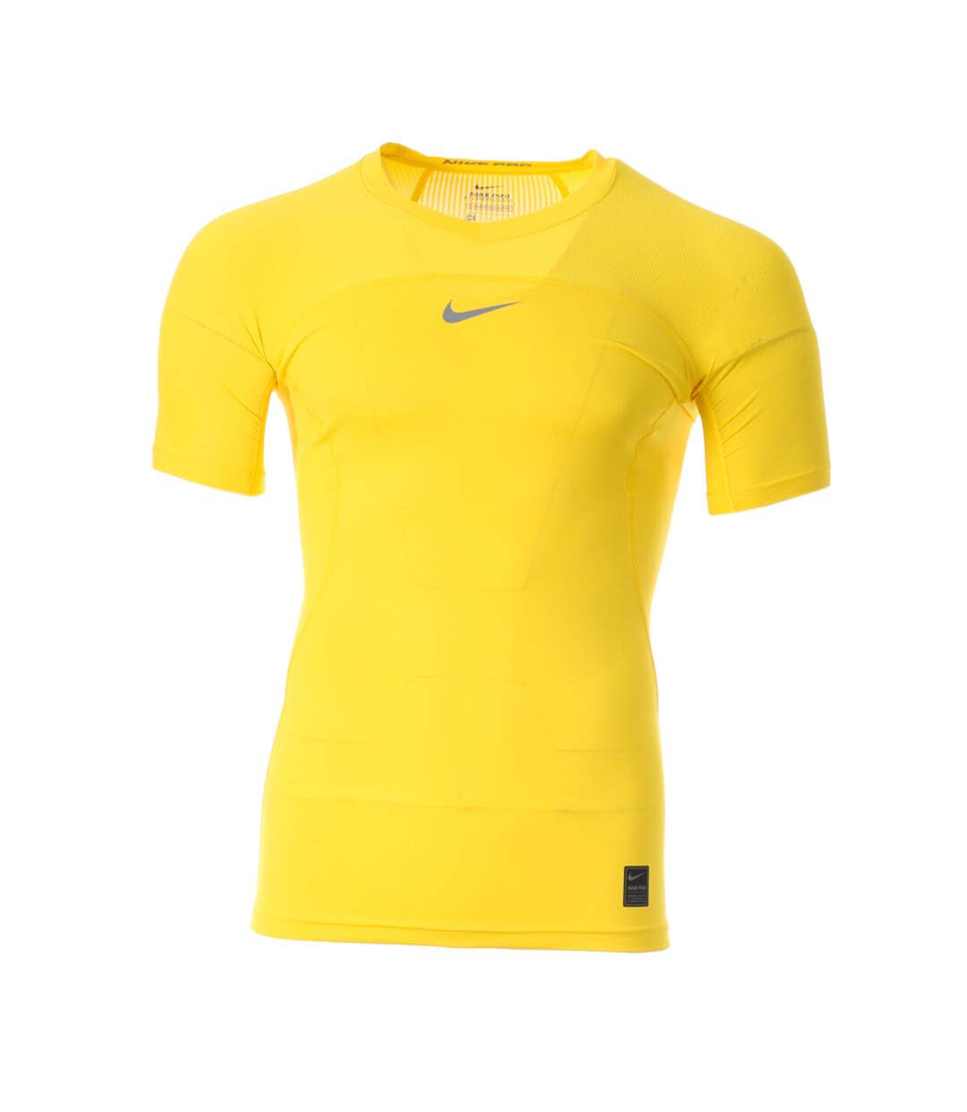 T-shirt de compression Jaune Homme Nike Tenue Compete