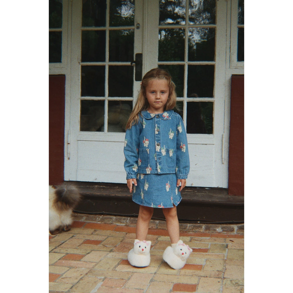 Køb Konges Sløjd Off White Kitty Footies