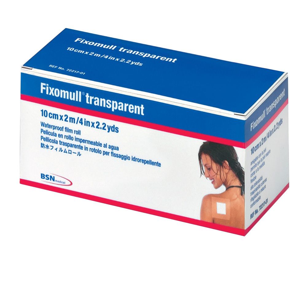 Fixomull® transparent 10 cm x 2 m