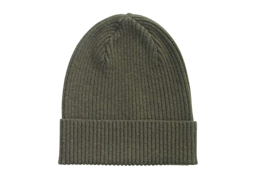 Bonnet laine homme Vert - BENNETH