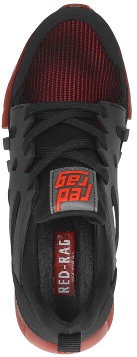 Red Rag Sneakers Laag rood