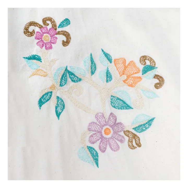 Jenest Blouse Fleurs Brodées Lilly | Ecru