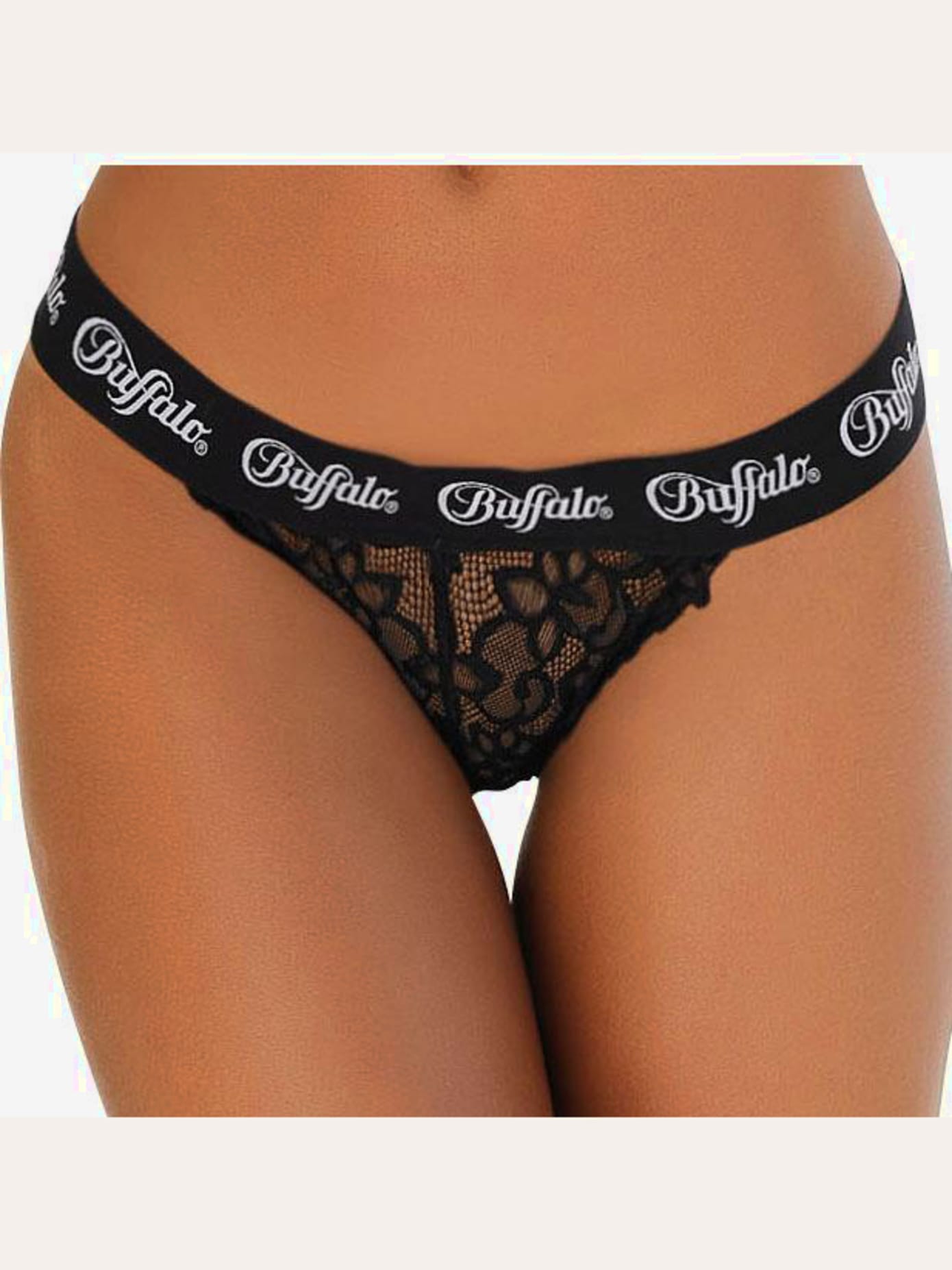 Slip rio tendance en dentelle transparente