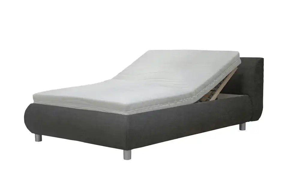 Polsterbett Galaxy Grau, Braun 140 cm