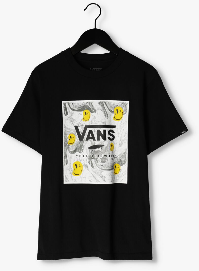 VANS zwarte vans t-shirt by print box boys black-charcoal