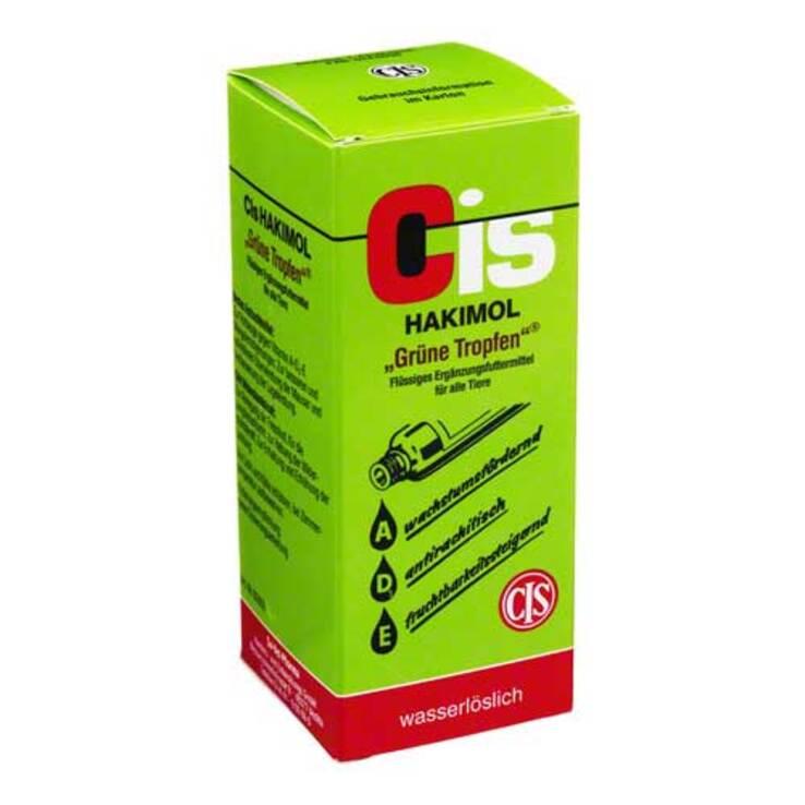 Hakimol grüne Wasserlösung vet. (für Tiere), 100 ml