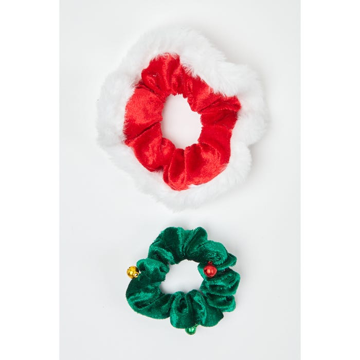 Veritas-Set 2 scrunchies bells