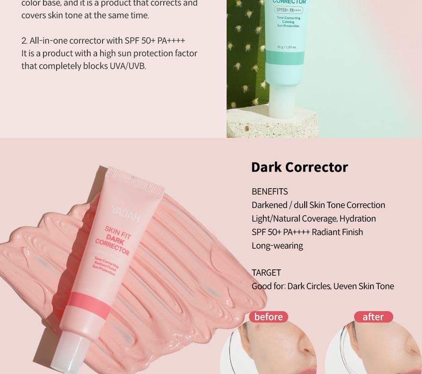 YADAH - Skin Fit Donker Corrector