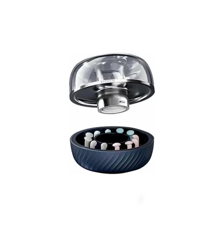 Ohrenschmalz Entferner Note 5 Pro WiFi 10MP HD Kamera 3.2mm LED für iOS / Android - Blau