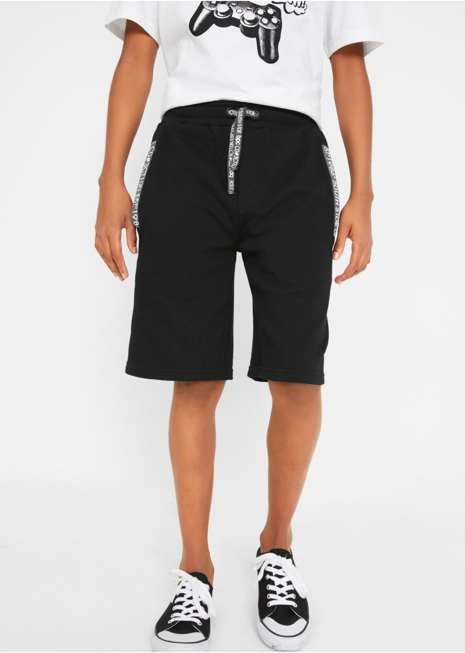 Bermuda sweat avec poches