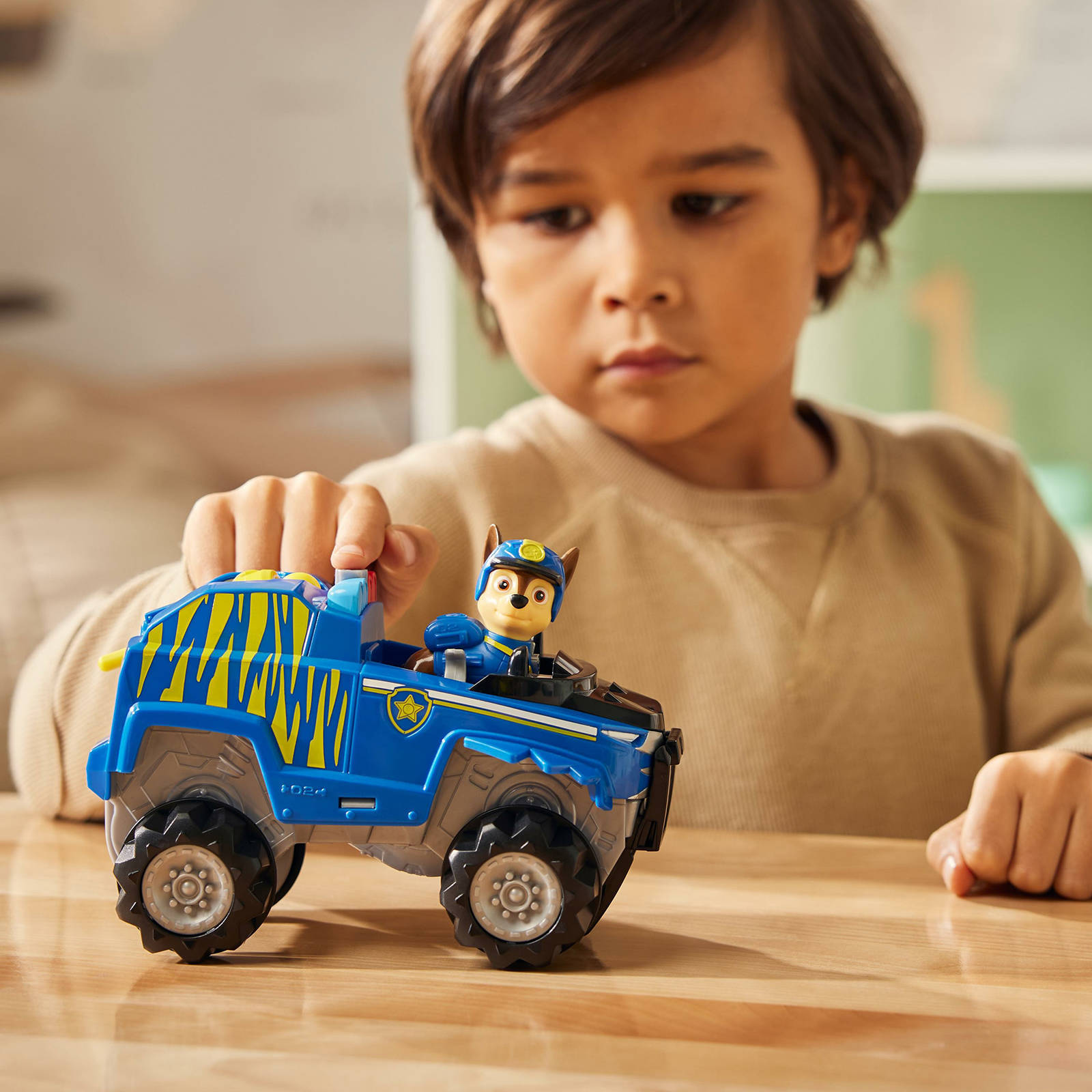 Paw Patrol Jungle Pups Chase's Tijger voertuig