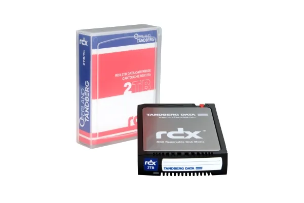 Overland-Tandberg 8731-RDX, RDX-patron, RDX, 2 TB, Sort, RDX QuikStor, 150 MB/s