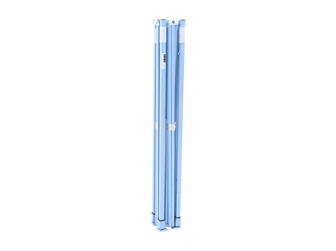 Tente de réception pliable escamotable avec 4 parois latérales