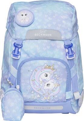 Beckmann Classic Ryggsekk 22L, Unicorn Princess Ice Blue
