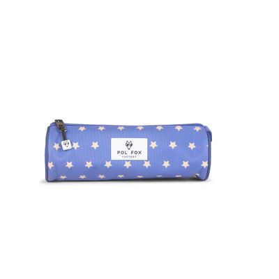 Trousse ronde Catch - 1 compartiment - bleu - Pol Fox