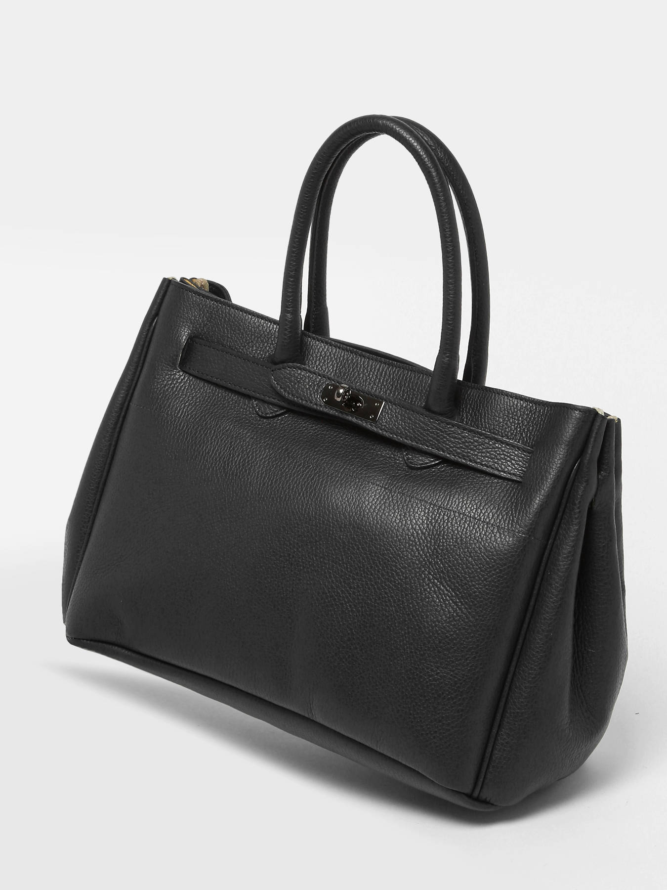 Sac port main Caviar cuir MILANO