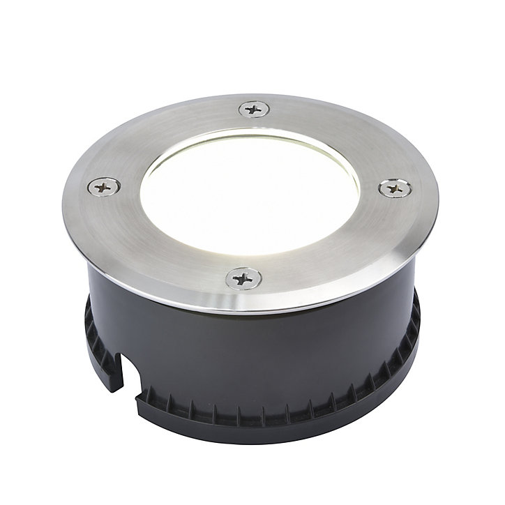 Spot à encastrer rond Velho IP65 et IP67 6.8W 500lm GoodHome l.11 x H.5,1 cm