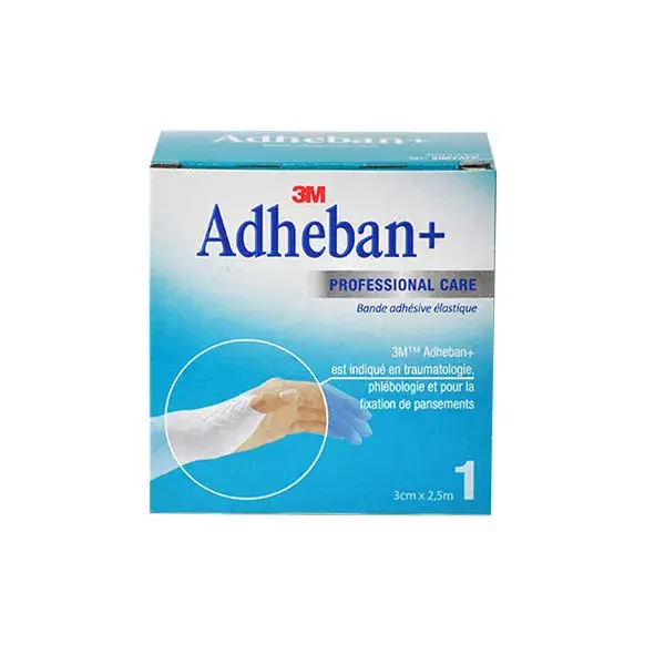 Fita adesiva elástica 3M Adheban+ 3 cm x 2,5 m