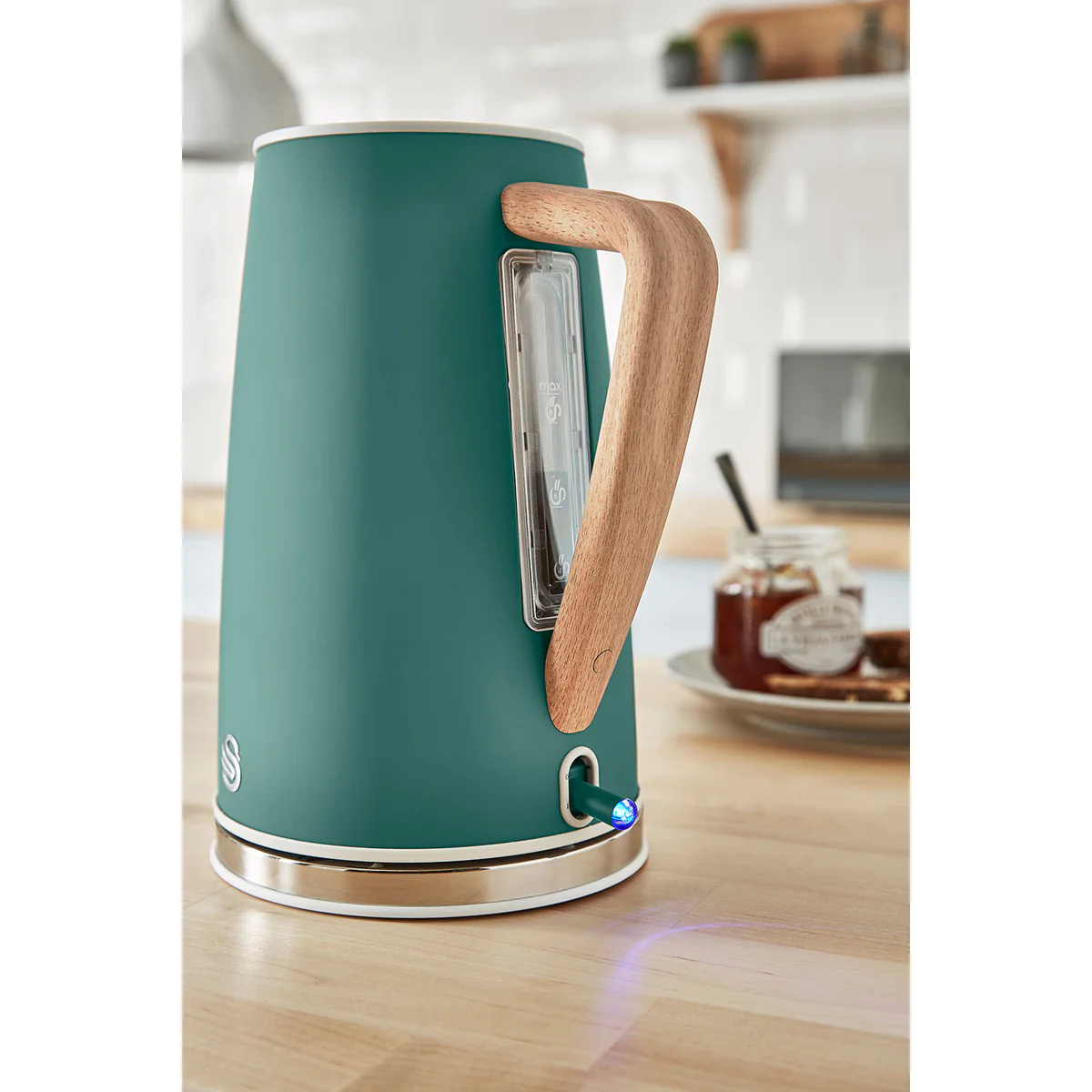 Bouilloire électrique 1,7L Ultra Rapide Sans Fil Design Moderne Nordic
