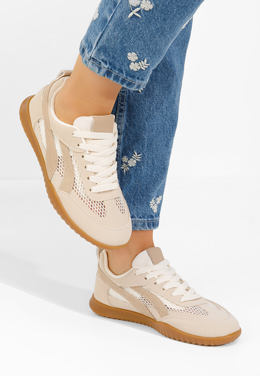 Baskets pour femme kaki Eusebia