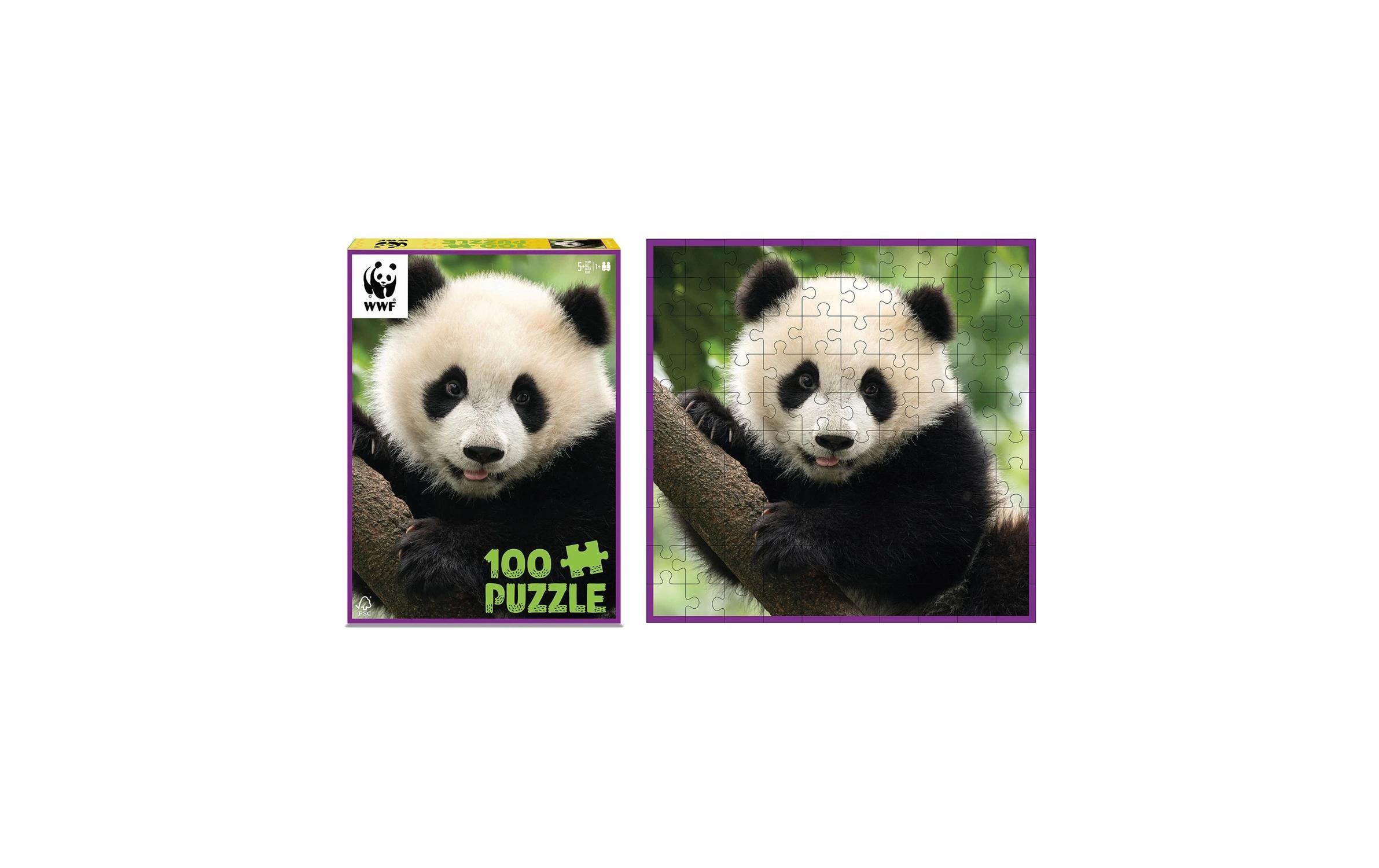 Puzzle Panda 100 TeileKinderpuzzle