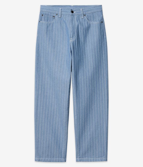 Carhartt WIP Menard Cotton Monsey Herringbone Jeans (blue rinsed)