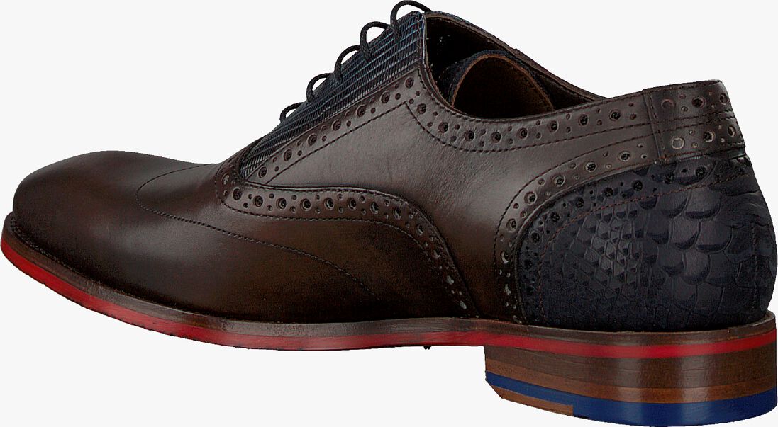 FLORIS VAN BOMMEL bruine floris van bommel nette schoenen sfm-30229