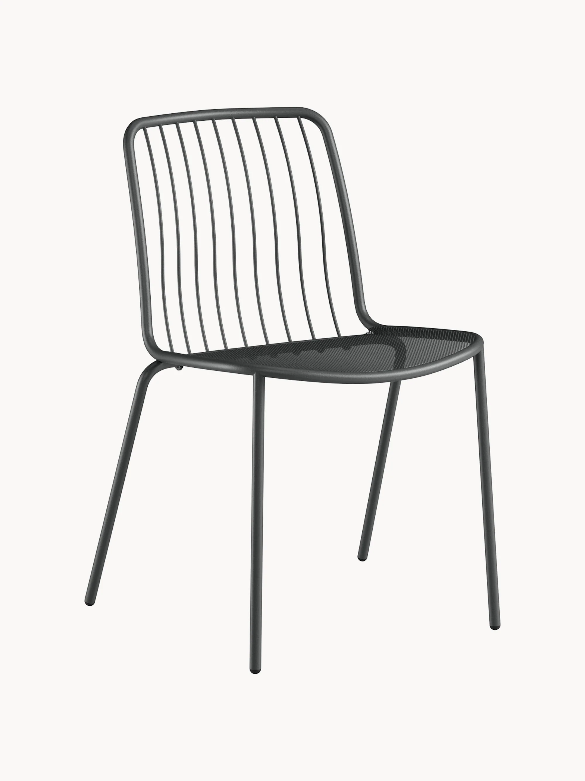 Stapelbare tuinstoelen Alisea, 2-delig