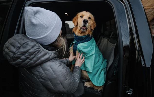 Ruffwear Dirtbag Dog Drying Towel<br>Vannabsorberende hundedekk