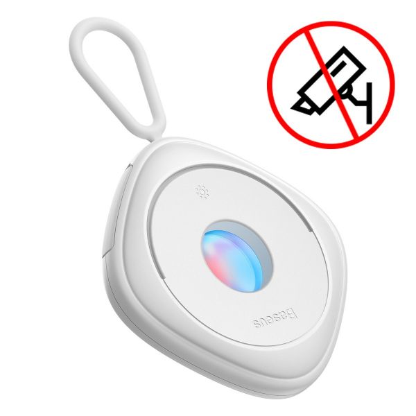 Baseus Heyo Camera Detector White?with Simple Charging Cable usb To Type-c 0.3M White)