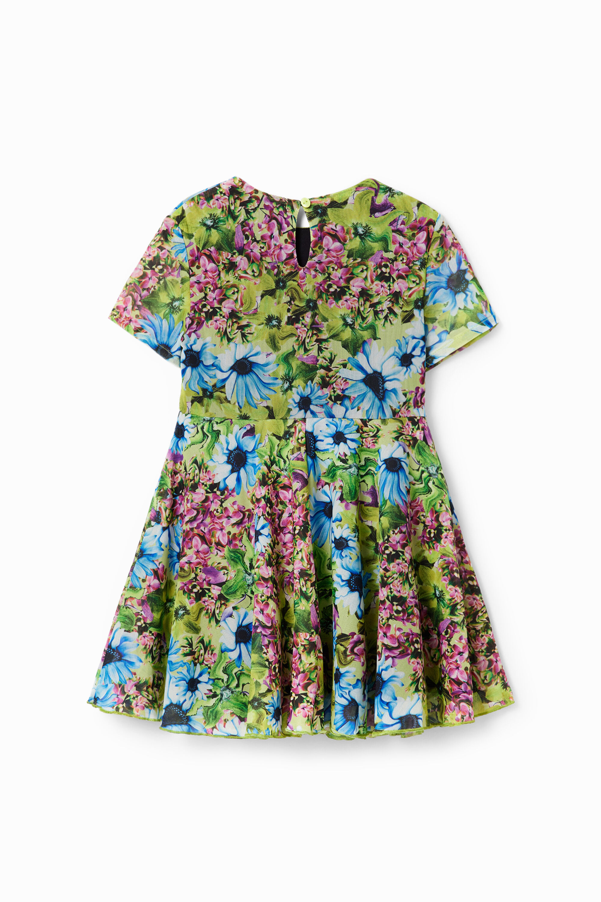 Robe tulle fleurs