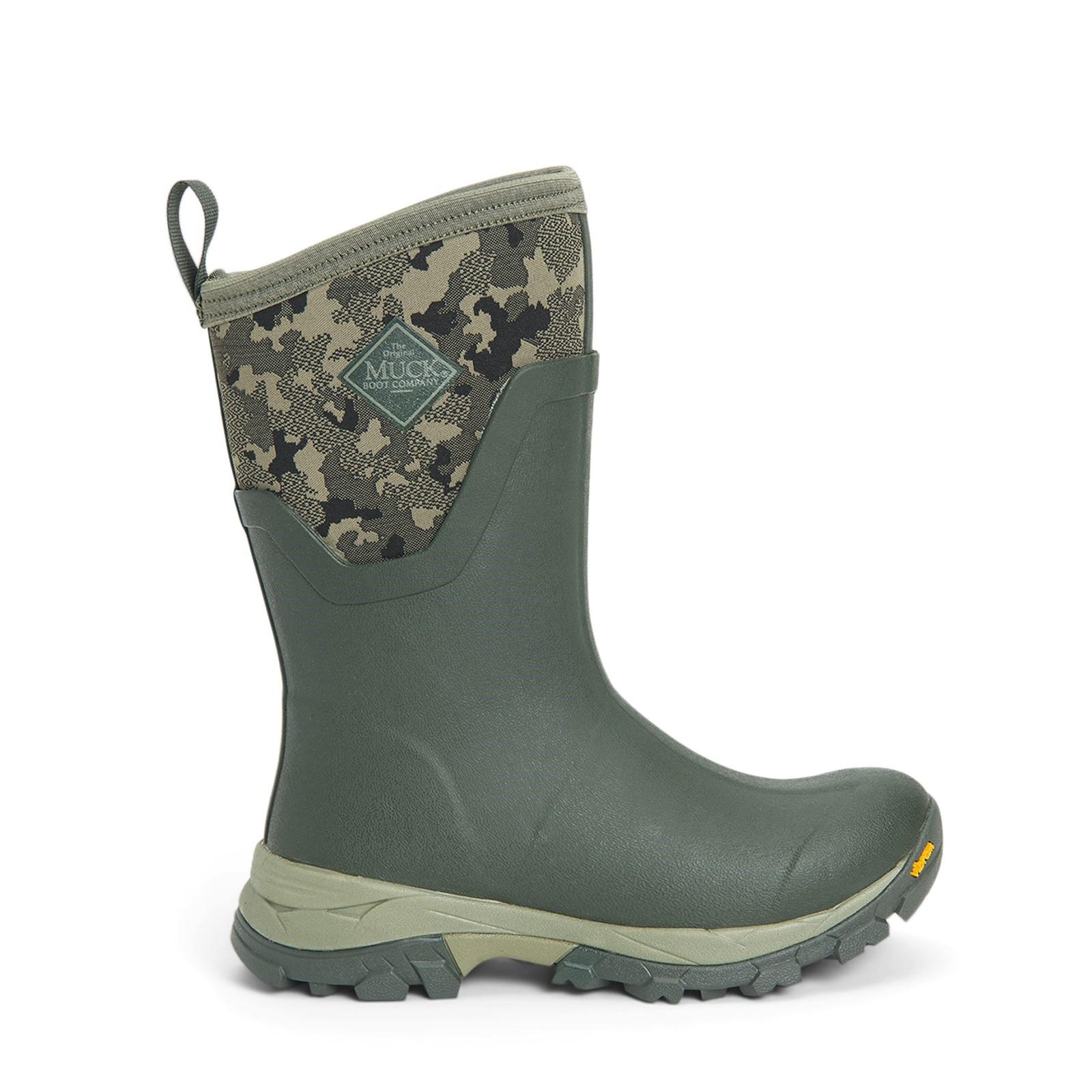 Botas de chuva Muck Boots Arctic Ice Vibram Camouflage