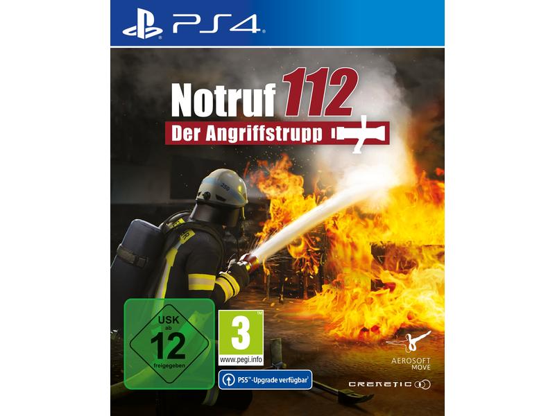 GAME Notruf 112 - Der Angriffstrupp Feuerwehrsimulationsspiel für die PlayStation 4