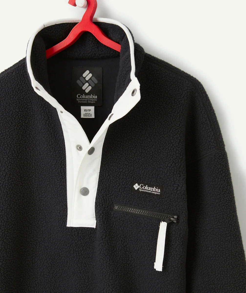 COLUMBIAPULL EN POLAIRE HELVETIA NOIR