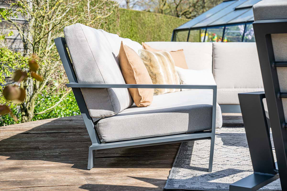 Garden Impressions Lincoln loungeset - 4-delig - desert sand