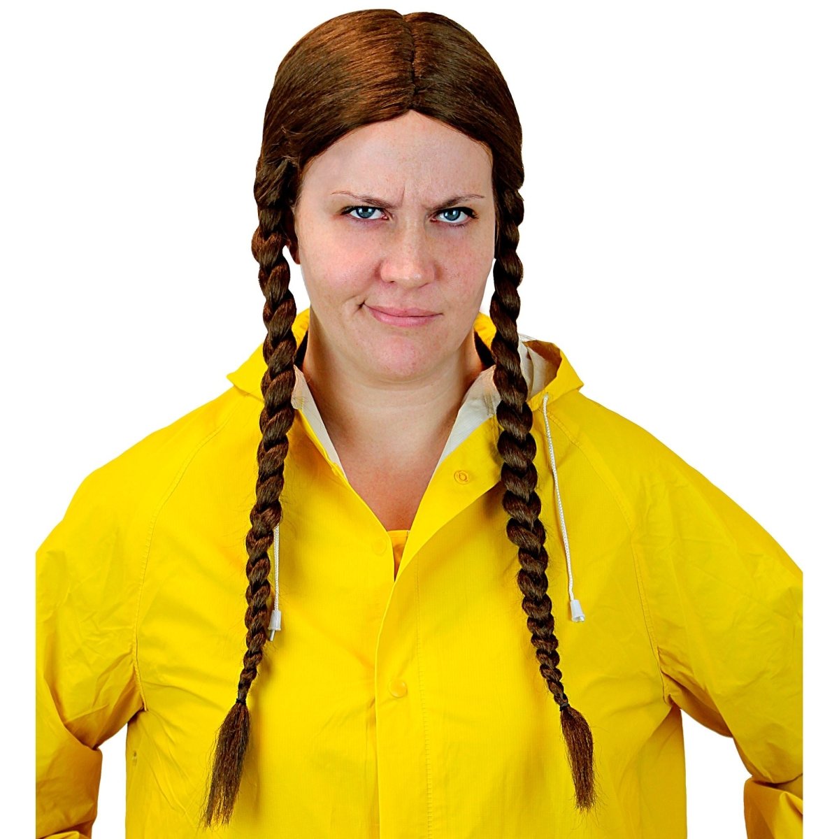 Oktoberfest Pruik Bruin Greta