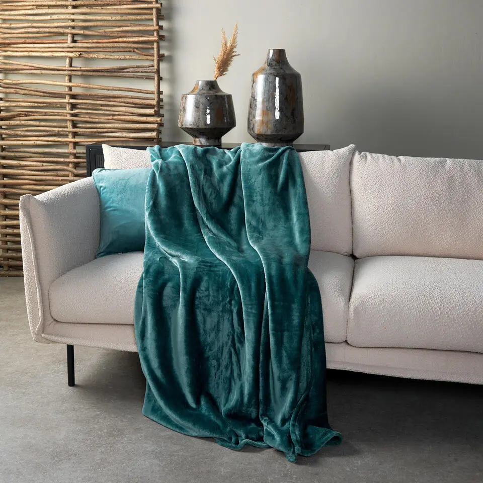 Plaid Charlie - Sagebrush Green - 200x220 cm