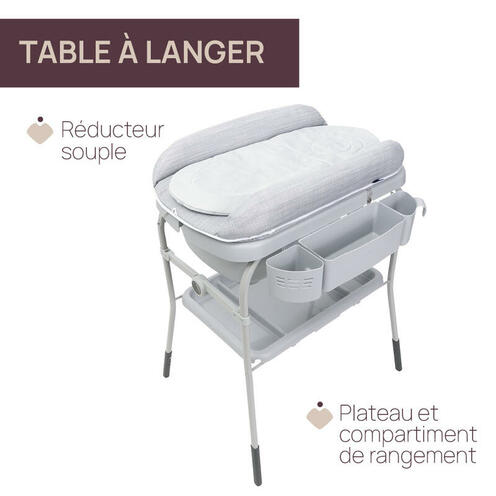 Combi bain Change Cuddle & Bubble - Stone - CHICCO